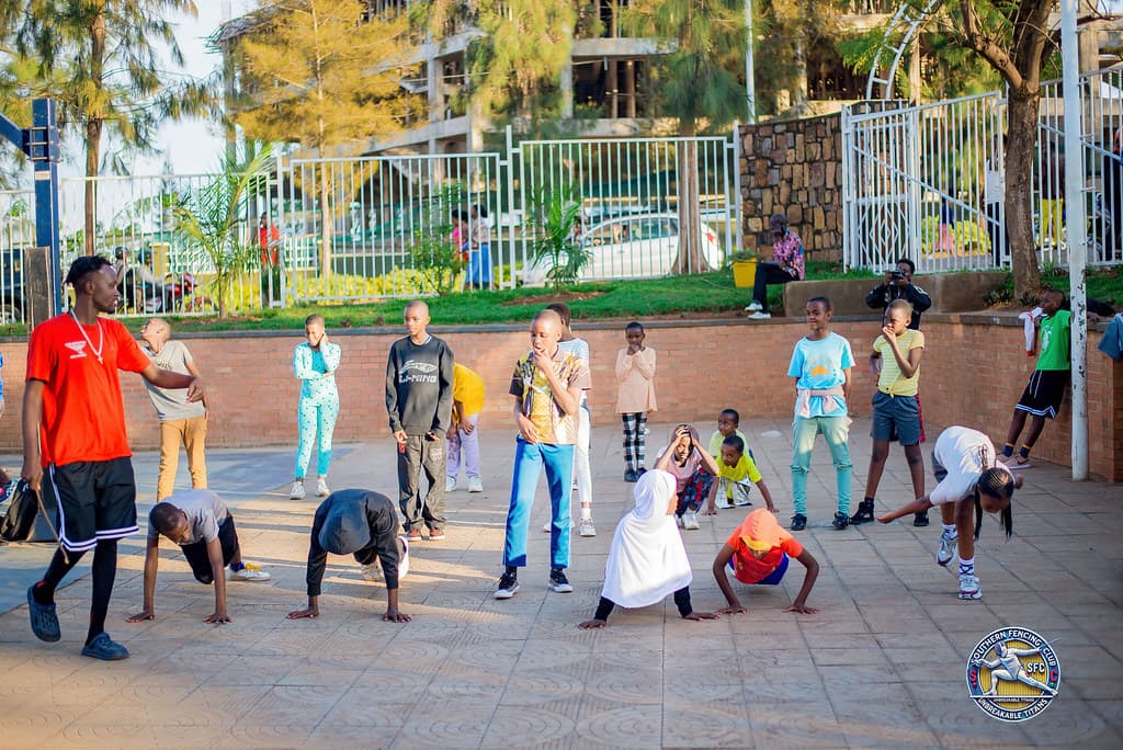  St. Joseph le Travailleur School fencing program